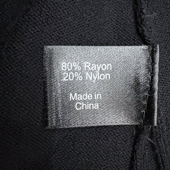 Lane Bryant Black Sweater Tank Top SZ 22/24 Ruffle Straps NWT Bohemian, Feminine - Picture 8 of 9